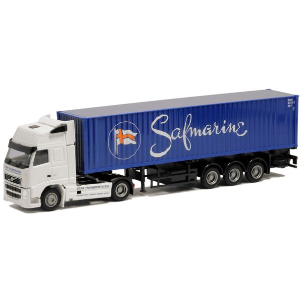 AWM 1:87/H0 Nr. AWM 401945 Volvo MAERSK trkker (lysebl) &amp; Safemarine Container *