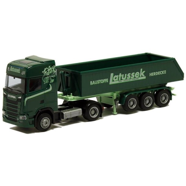 AWM 1:87/H0 75621 LATUSSEK, SCANIA CS HD MED GRUSBIL