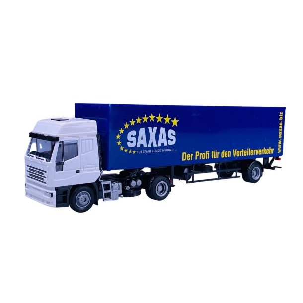 AWM 1:87/H0 Nr. AWM 76029 SAXAS LASTBILER, ACTROS L CITYTRAILER MED FAST OVERBYGNING *