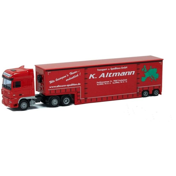 AWM 1:87/H0 Nr. AWM 7892.41 ALTMANN TRANSPORT, DAF XF 105 SSC JUMBO TRAILER *