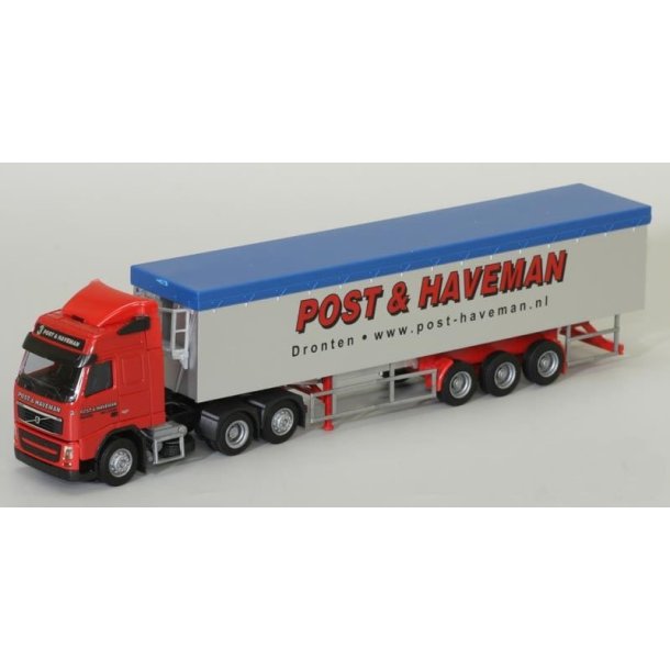 AWM 1:87/H0 Nr. AWM 8374.01 POST &amp; HAVEMAN, VOLVO GL FH 2009 WALKING FLOOR *