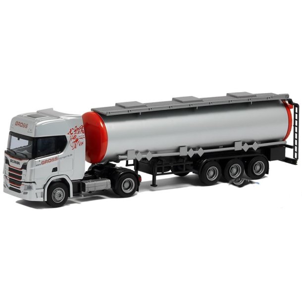 AWM 1:87/H0 Nr. AWM 9293.23 GROSS TRANSPORTE, SCANIA CR HD TANKTRAILER *