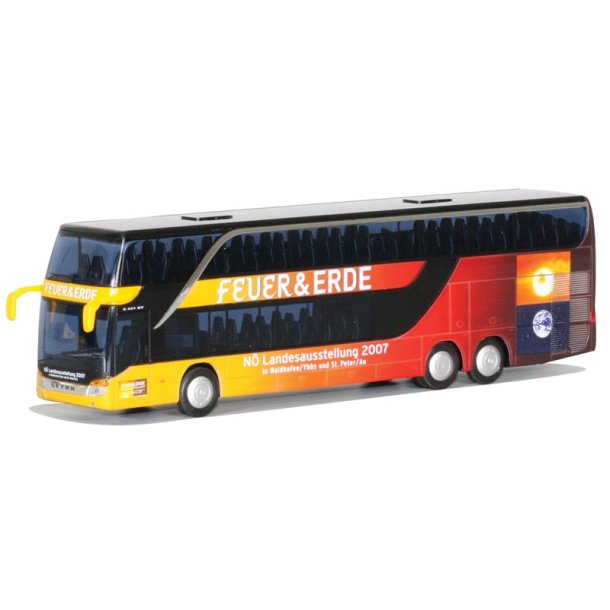 AWM 1:87/H0 Nr. 73910 Setra S 431 DT Fire &amp; Earth *