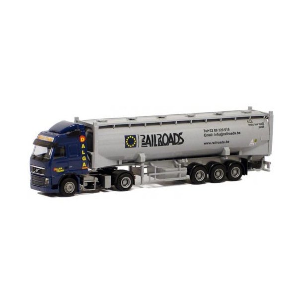 AWM 1:87/H0 Nr. AWM 74779 Volvo GL FH Dalga Trans Railroads *