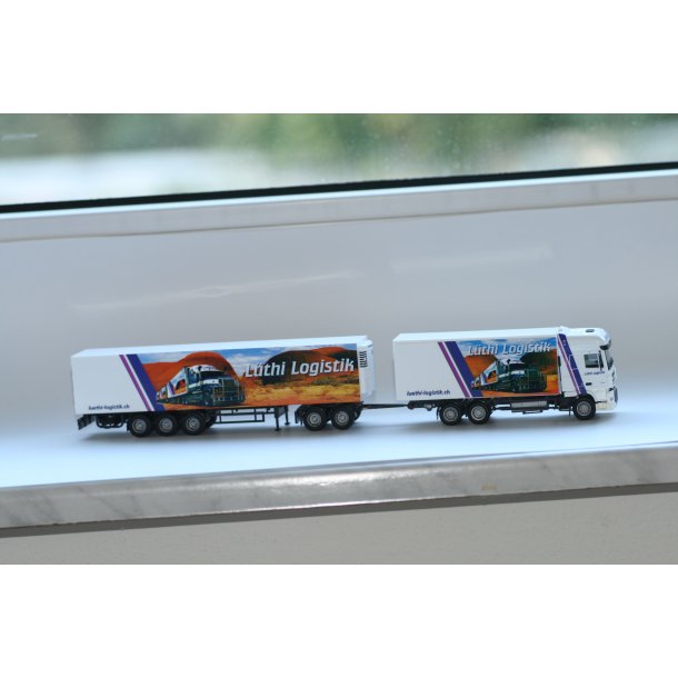 AWM 1:87/H0 Nr. 76279 Lthi Logistik DAF XF105 SSC Euro Reefer Combination *