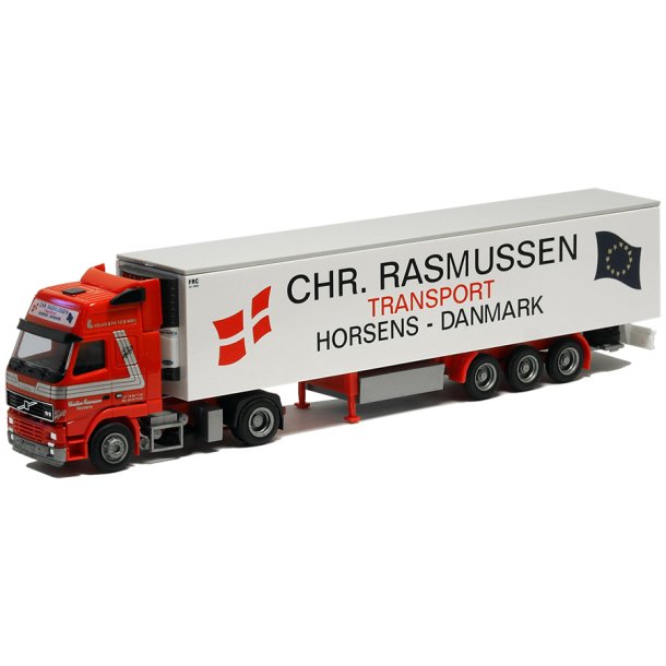 WM 1:87/H0 Nr. AWM 71285 CHR. RASMUSSEN TRANSPORT, HORSENS,VOLVO  *