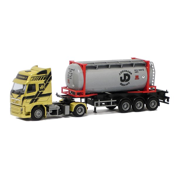 AWM 1:87/H0 74778 SPEDITION DECKERS,VOLVO GL FH MED 24 FT. TANKCONTAINER