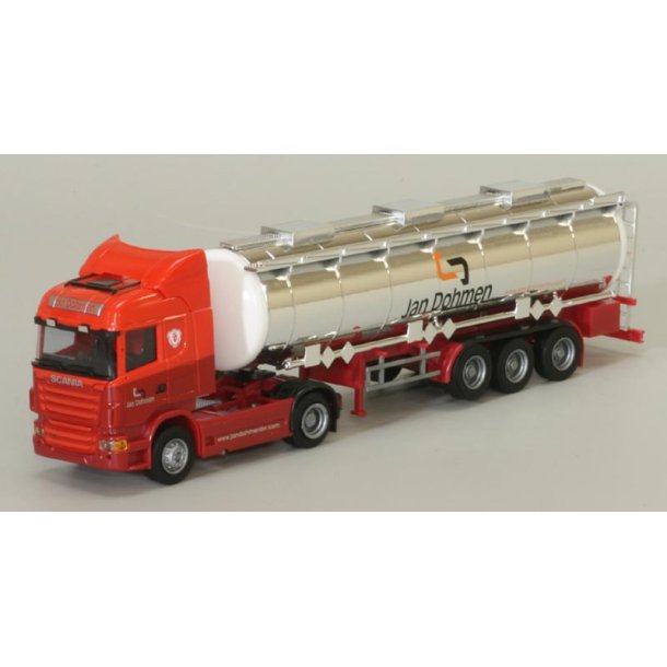 AWM 1:87/H0 74955 TANKVOGN SPEDITION DOHMEN,SCANIA R CHROMTAK