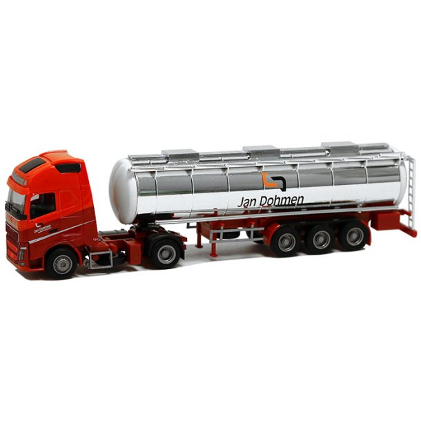 AWM 1:87/H0 75225 TANKVOGN  SPEDITION DOHMEN, VOLVO GL FH XL CHROMTANK TRAILER