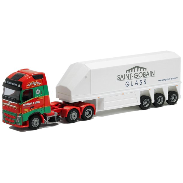 AWM 1:87/H0 Nr. AWM 75286 GLASTRANSPORT HOLT/SAINT GOBAIN, VOLVO GL FH4 XL *