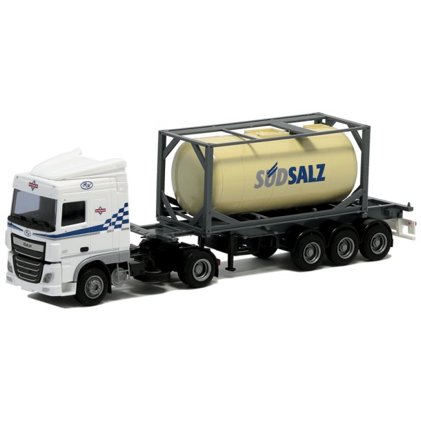 AWM 1:87/H0 75324 SDSALZ, DAF XF SC EURO 6 MED 20 FT TANKCONTAINER
