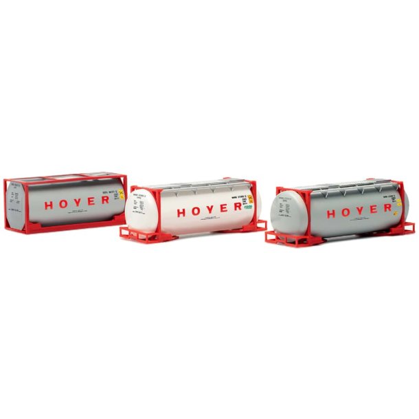 HERPA 1:87/H0 H352581 HOYER TANKCONTAINERST (3 STK.) *