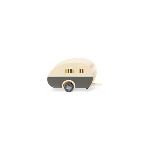 WIKING 1:87/H0 NR. 005401 CAMPINGVOGN SPORTBERGER BEIGE/MRKEGRN NYHED!