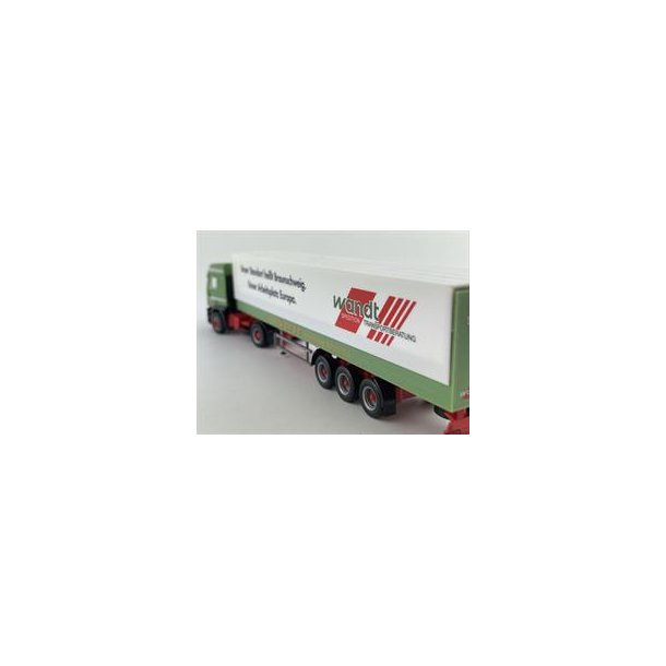 HERPA 1:87/H0 NR. 159593 SPEDITION WANDT KUN TRAILER MED AFTAGELIG PRESENNING