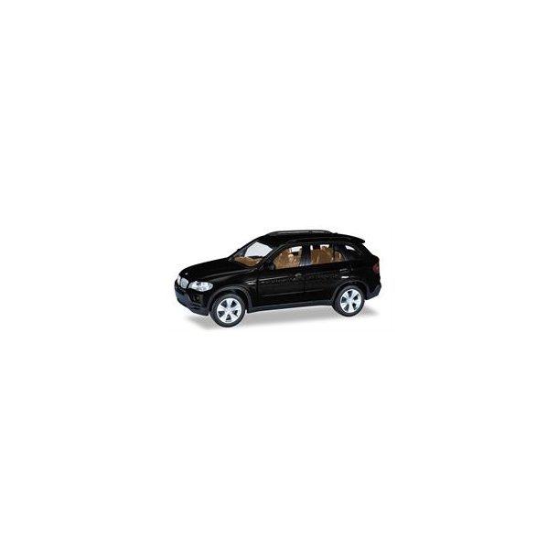 HERPA 1:87/H0 NR. 033695004 PERSONVOGN BMW X 5 SORTMETALLIC*