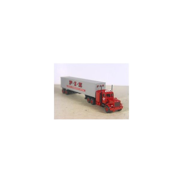 WIKING 1:87/H0 NR. 052706 U.S. TRUCK P.I.E. PETERBILT CONTAINER TRK