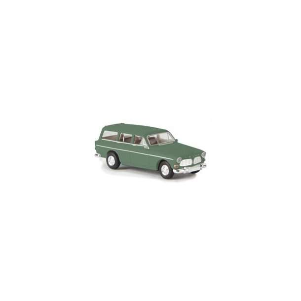 BREKINA 1:87/H0 NR.29258 VOLVO AMAZON STATIONCAR MOSGRN NYHED