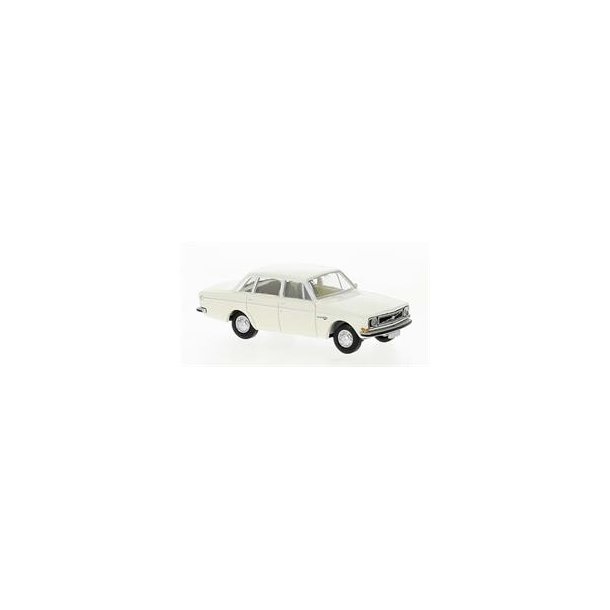 BREKINA 1:87/H0 NR. 29412 PERSONVOGN VOLVO 144 4 DRS HVID NYHED!