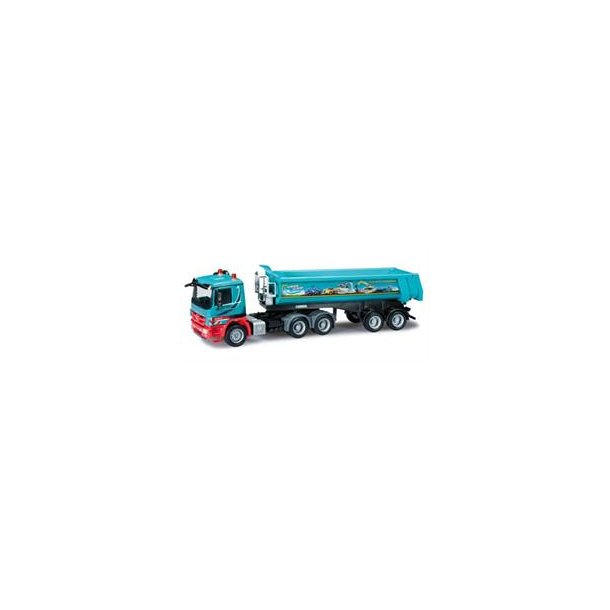 HERPA 1:87/H0 NR. 302487 GRUSBIL TIPTRAILER TRK, MB ACTROS