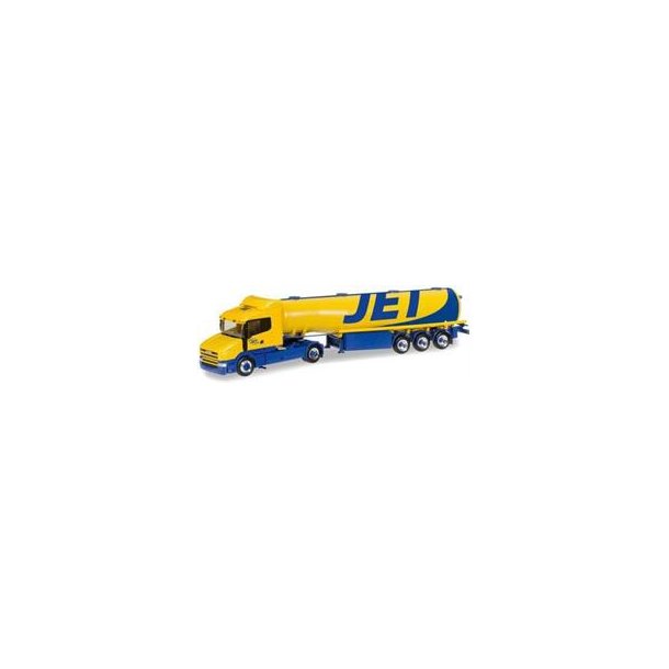 HERPA 1:87/H0 NR. 305624 TANKVOGN JET BENZIN,SCANIA *