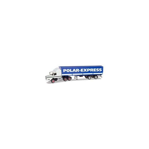 HERPA 1:87/H0 NR. 307512 POLAR EXPRESS, SCANIA 142 TRKKER