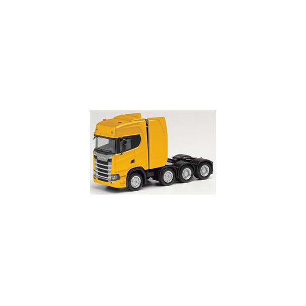 HERPA 1:87/H0 NR.H351249 SVRGODS TRKKER SCANIA CS 20 HD GUL NYHED *