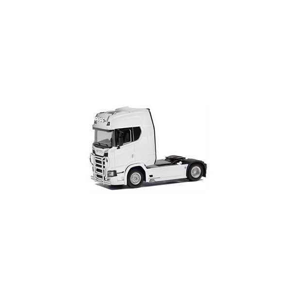 HERPA 1:87/H0 NR. H351034 TRKKER SCANIA CS20 V8 HELSPOILER HVID NYHED! *