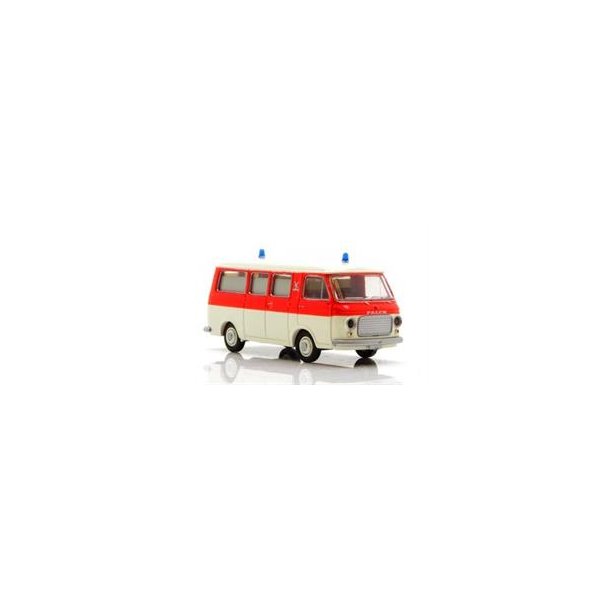 BREKINA 1:87/H0 NR. 34413 FALCK AMBULANCE FIAT 238 RD/HVID