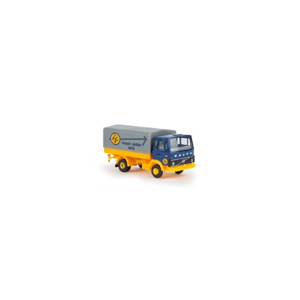 BREKINA 1:87/H0  NR. 34759 ASG TRANSPORT VOLVO F613 MED P-LAD KANONPRIS