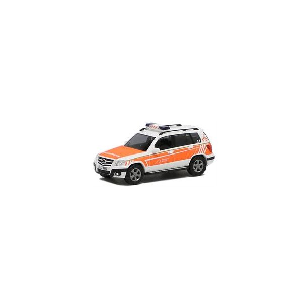 BUSCH 1:87/H0 NR.410094 BRANDBIL HANNOVER AIRPORT,MB GLK-KLASSE