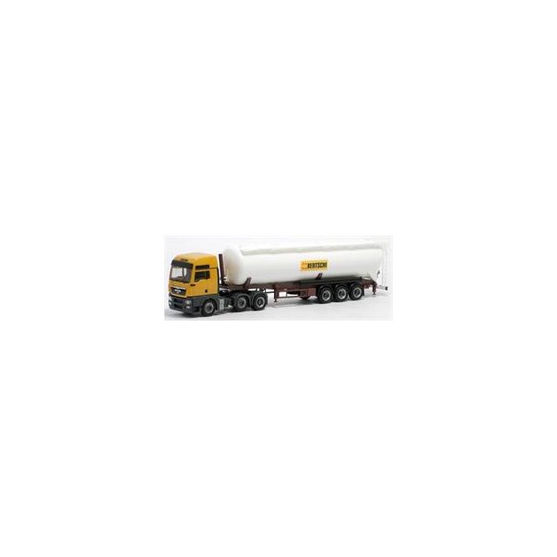 HERPA 1:87/H0 NR. 4774 BERTSCHI, M.A.N. TGX XXL SILOTANK/TIP TILBUD SIDSTE