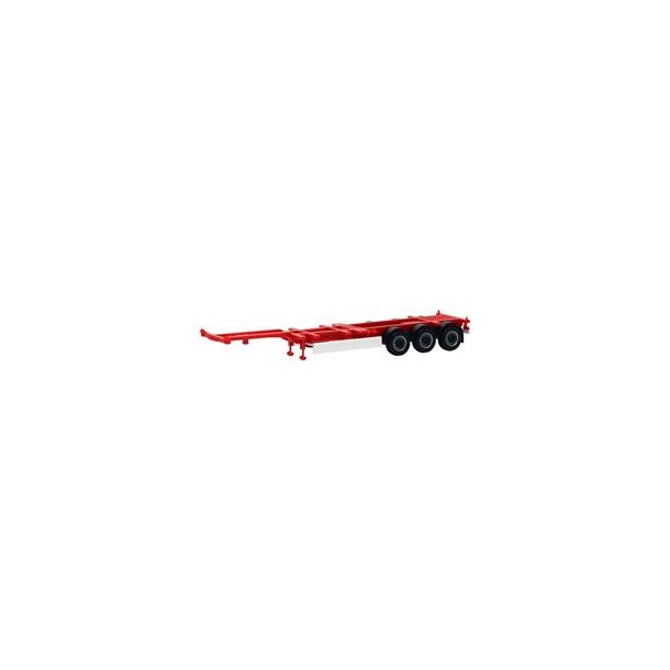 HERPA 1:87/H0 NR. 480277 CONTAINER TRAILER 40/45 FT. HIGHCUBE RD