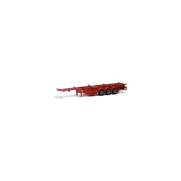 AWM 1:87/H0  NR.480282 40FT. CONTAINER TRAILER MED PALLEKASSE RD 