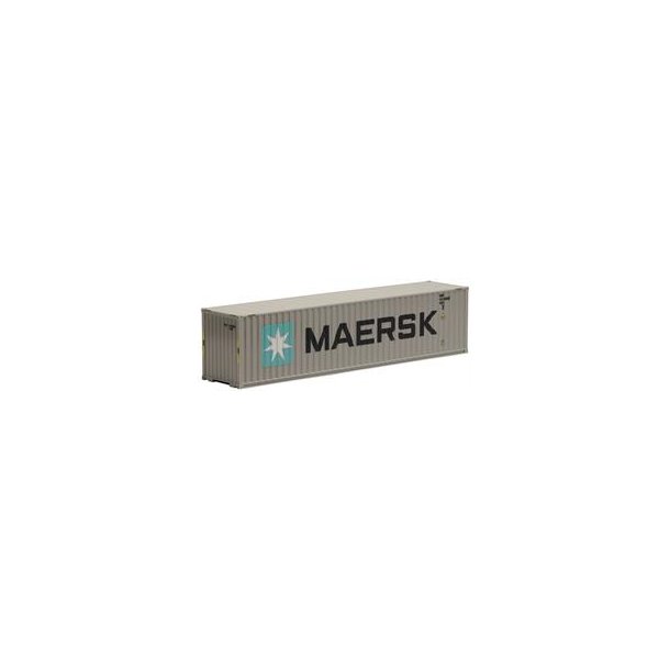 HERPA 1:87/H0 NR. 493554 MAERSK CONTAINER 40 FT. HIGH CUBE  SIDSTE MODELLER