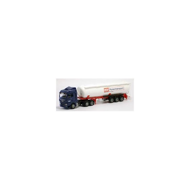 AWM1:87/ H0 Nr. 53563 DSV PULVER TRANSPORT MED TIP , MAN TGX *