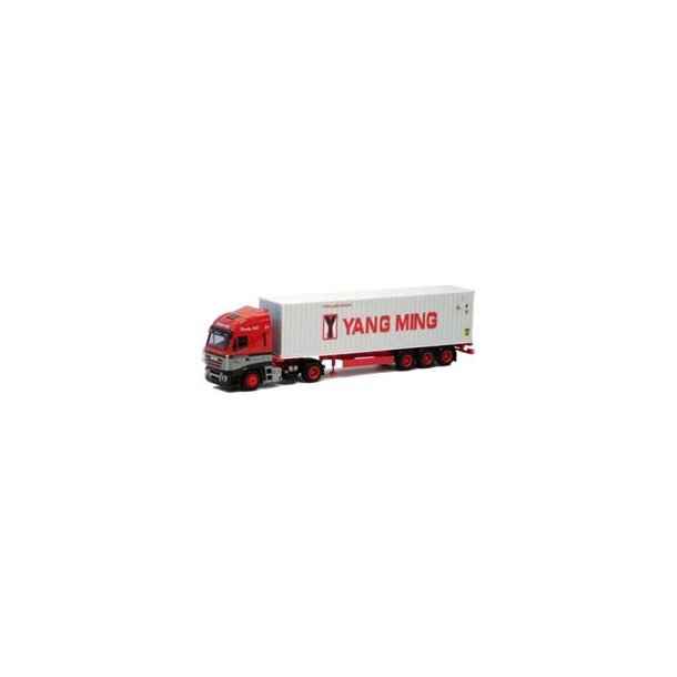 AWM 1:87/H0 Nr. AWM 53612 N.C.CHRISTENSEN HURUP-THY, IVECO CONTAINERTRK *