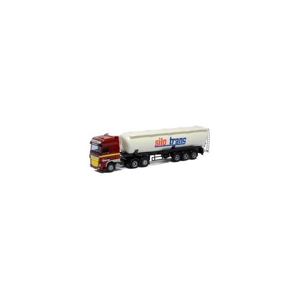 AWM 1:87/H0 Nr. AWM 53661 SILO TRANS A/S, VEJLE DAF MED SILOTANKVOGN OG TIP *