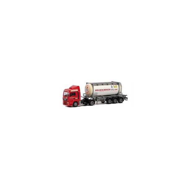 AWM 1:87/H0 Nr. AWM 53711 VAN DEN BOSCH, M.A.N. TGX XLX 24 FT. VAN HOOL TANKCONTAINER *