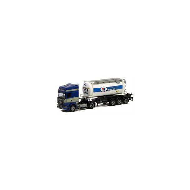 AWM 1:87/H0 Nr. AWM 53754 MEIJNDERT "VALVOLINE" ,SCANIA R TL 24FT. TANKCONTAINER *