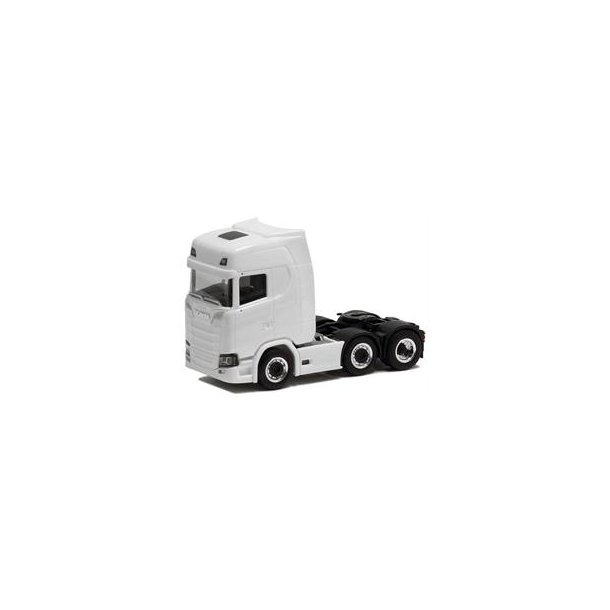 HERPA 1:87/H0 NR. H580474 TRKKER SCANIA CS 20 HD V8 HVID LUKSUSUDGAVE *