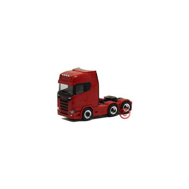 HERPA 1:87/H0 NR. 580495 TRKKER SCANIA CS HD VINRD MED KROMFLGE NYHED!