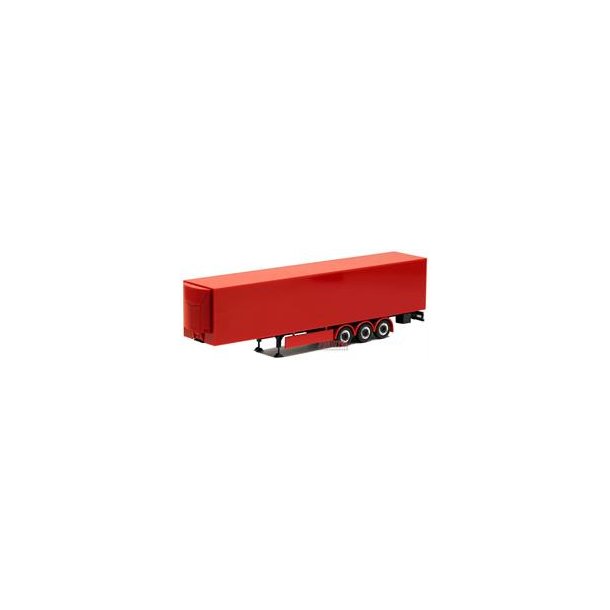 HERPA 1:87/H0 NR. 630625 KLETRAILER VINRD KHROM/SORT FLGE *