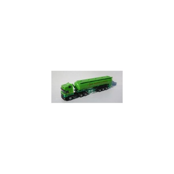 AWM 1:87/H0 Nr. AWM 70969 HANS JENSEN TRANSPORT, MARIAGER M.A.N,SILOTRAILER&TIP *