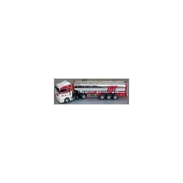 AWM 1:87/H0 Nr. AWM 73098 IAT TANKVOGN M.A.N MED KROMTANK TRAILER *