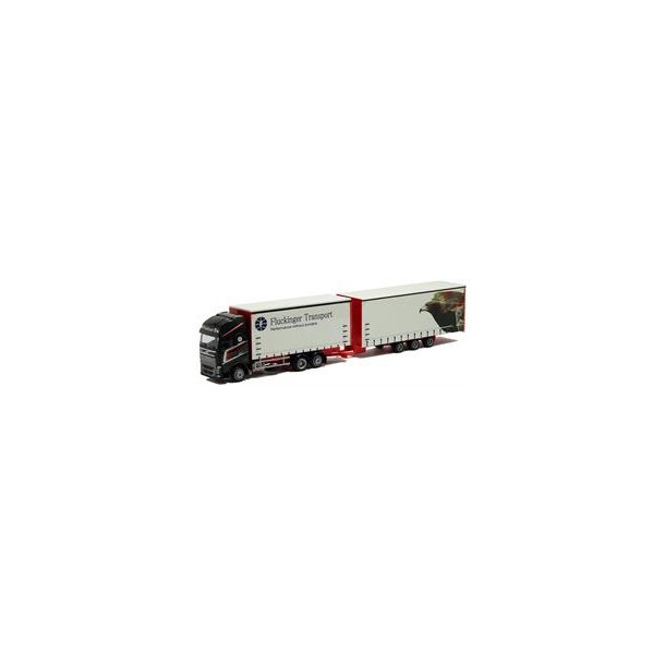 AWM 1:87/H0 Nr. AWM 75289 FLUCKINGER TRANSPORT, VOLVO FORVOGN/TRIPPLE KRREVOGN *