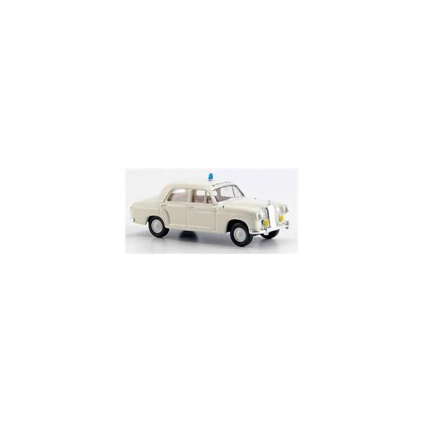 BREKINA 1:87/H0 NR.23065 POLITI MERCEDES BENZ 180 PONTON 