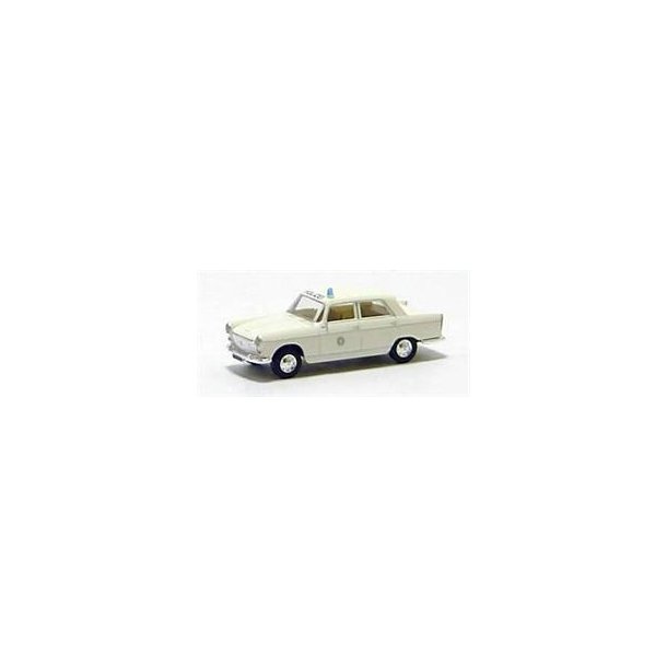 BREKINA 1:87/ H0 NR. 29003 PEUGOT 404 LIMOUSINE POLITI  SAARLAND 